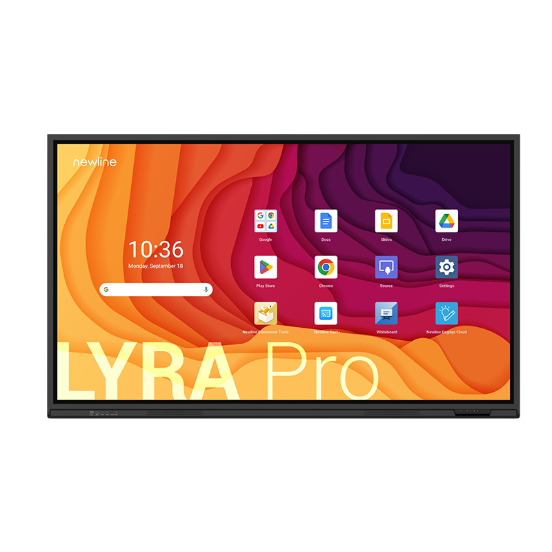 Інтерактивна панель Newline Lyra Pro 75" (TT-7523QA), комп. модуль (i5 13Gen/8/256/W11Pro), камера 4K з пультом ДК з мікрофоном, мобільний стенд